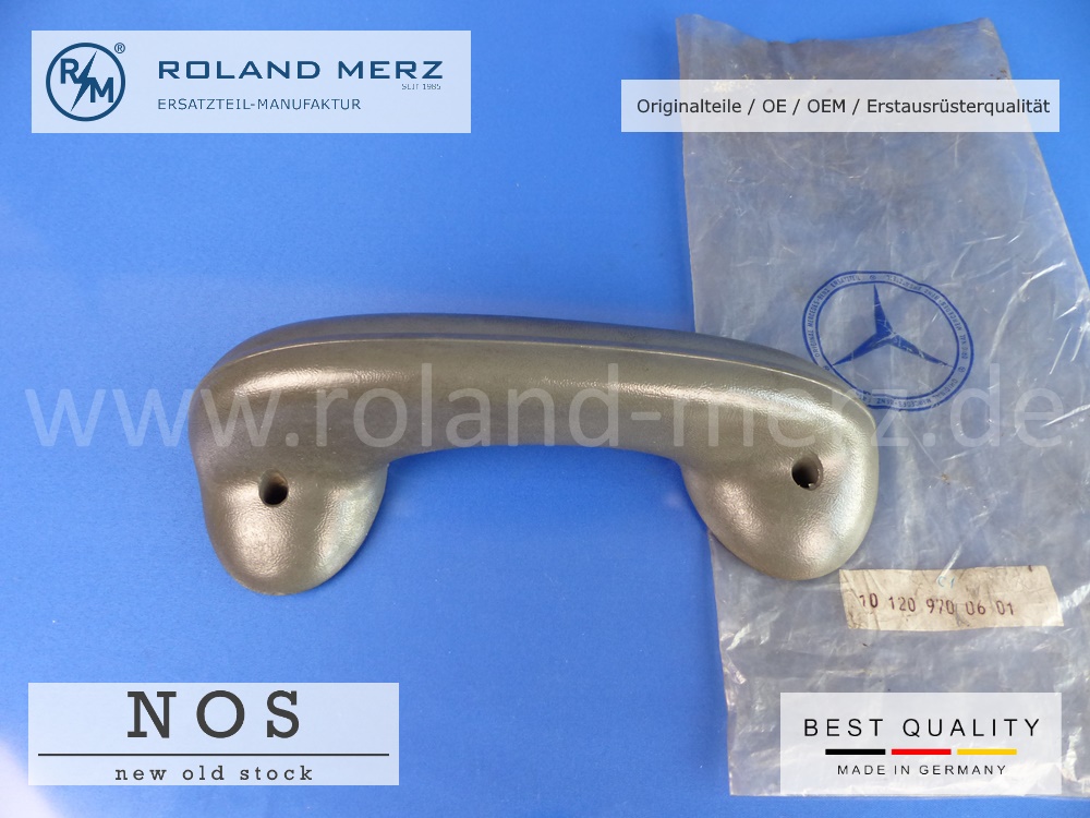 120-970-06-01-01 Armlehne 10 120 970 06 01 rechts Mercedes 180 a, D, 190, D, Farbe grau MB-Neuteil NOS
