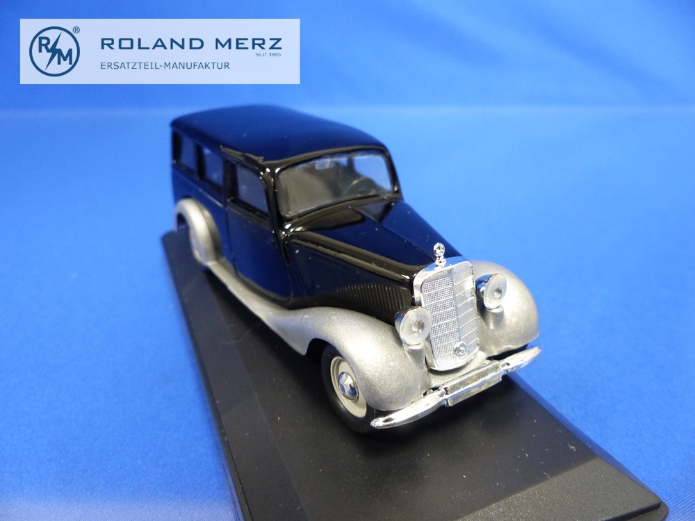 150350-09 Mercedes-Benz 170V Van Mercedes-Benz schwarz-silber 1939 - 1942 - 150350 Vitesse 1:43 Modell