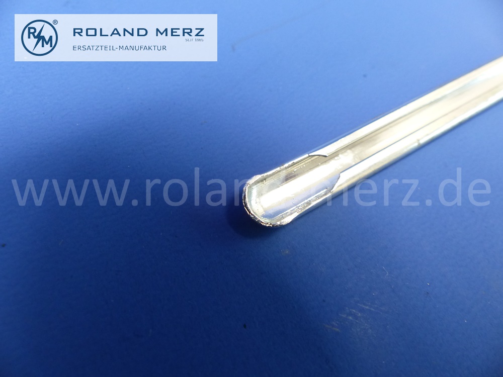 101807270282 1807270282 Zierstab oben gebogen, Vordertür innen rechts, Mercedes W128, W180, Original Mercedes Neuteil, NOS 