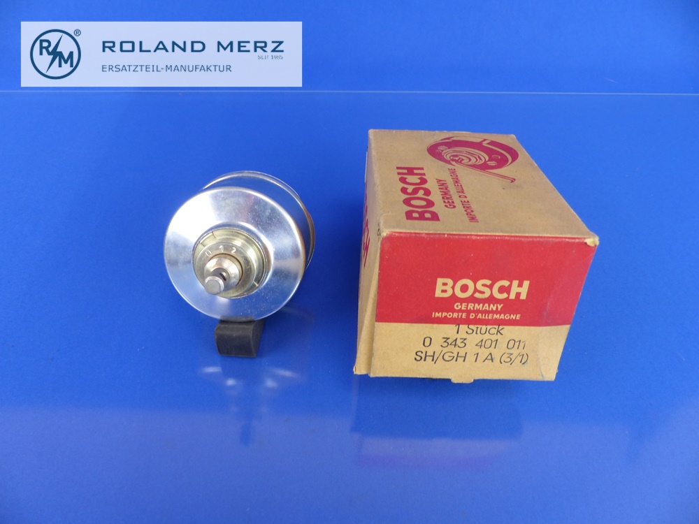 1365450217 Glühanlassschalter Bosch 0343401011 für Mercedes W120, W121, 180D, 180Db, 180Dc, L/O 319, Original MB-Neuteil NOS