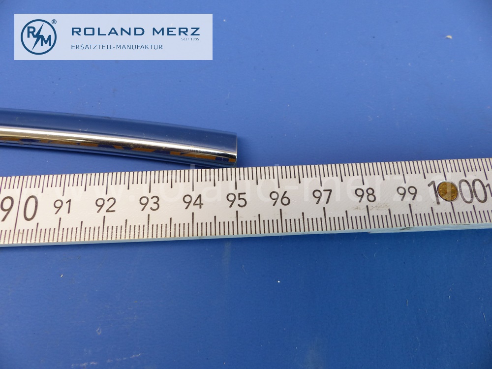 101808800895 1808800895 Zierstab auf Hinterkotflügel rechts, Mercedes Ponton 220S, 220 SE, Länge 950mm, Original MB-Neuteil, NOS 
