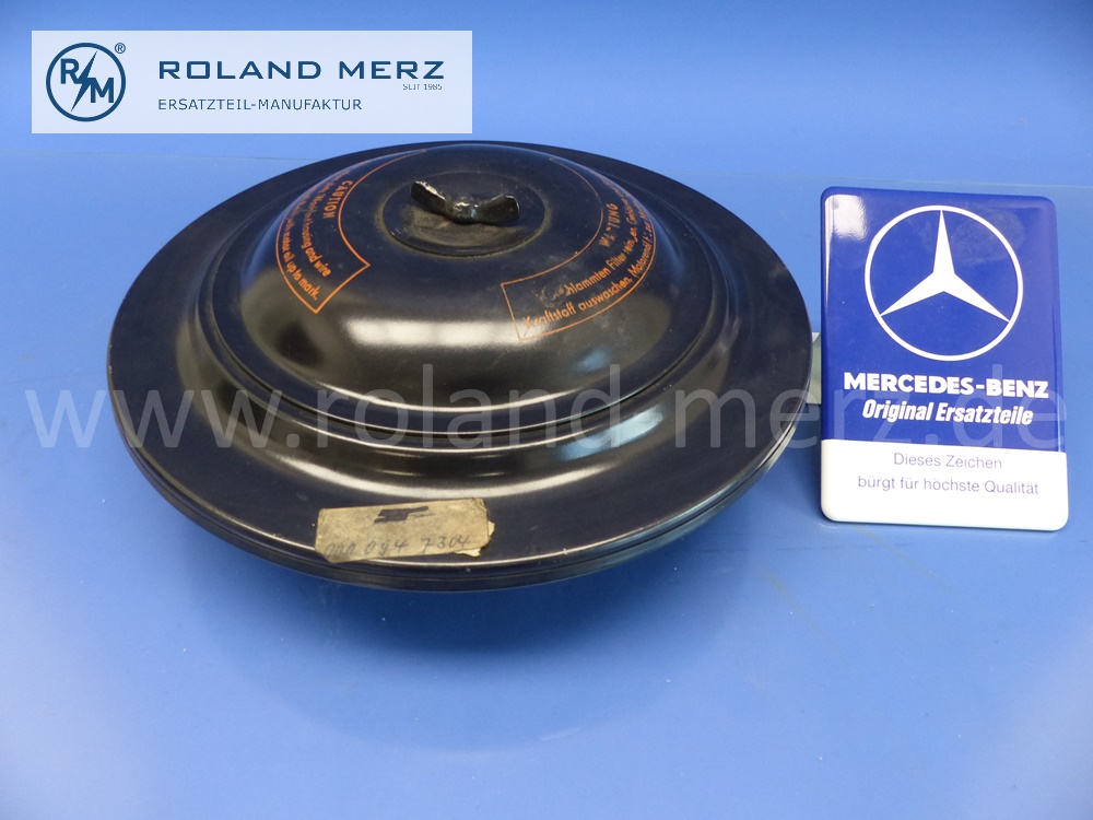 0000945504 Deckel mit Filtereinsatz, Luftfilter, Ansauggeräuschdämpfer, Mercedes OM621, 621.910, 921.914, Original Mercedes Neuteil, NOS