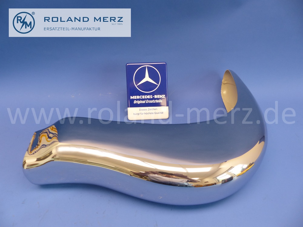 401988800370, 1988800370, Stoßfänger Seitenteil vorne links, Mercedes W121, W198, 190SL, 300SL Flügeltürer, Original Mercedes Neuteil, NOS 