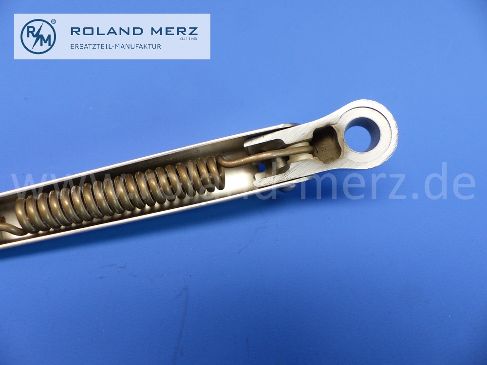 1088200144 Wischerarm links, verchromt, matt, Mercedes W108, W109, 250S, 250SE, 300SEb, 300SEL - M189 , original Mercedes Neuteil, NOS 