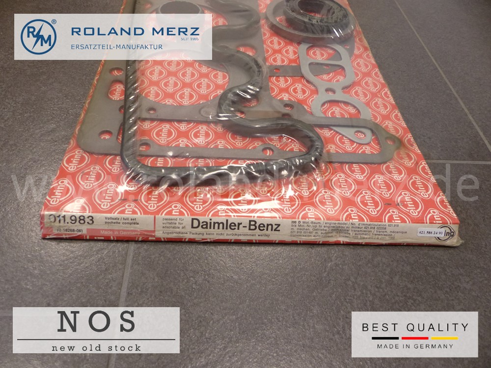 6215862490 Elring Motordichtsatz, Elring 011.975 für Mercedes 190Dc, 200D, W110, OM621 6215862490 Elring Motordichtsatz, Elring 011.975 für Mercedes 190Dc, 200D, W110, OM621