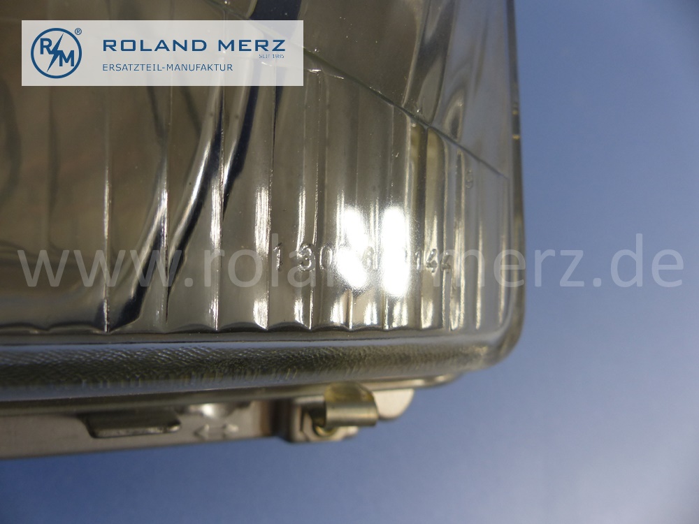1168205861 Bosch Leuchteinheit, Scheinwerfer, H4, rechts, Leuchtweitenregulierung, mit Blinkleuchte, Rechtsverkehr, Mercedes W116, Original Mercedes Neuteil, NOS 