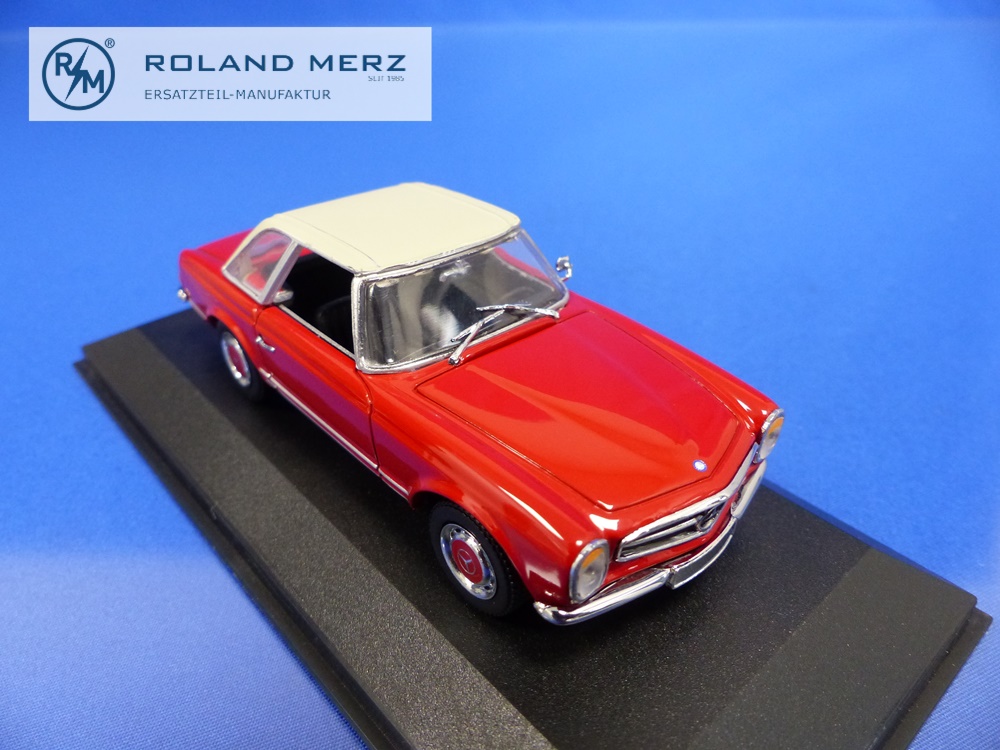 Mercedes-Benz 280 SL Pagode rot/weiss