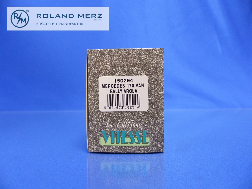 150294-14 Mercedes-Benz 170V Van grün Bally - 150294 Vitesse 1:43 Modell