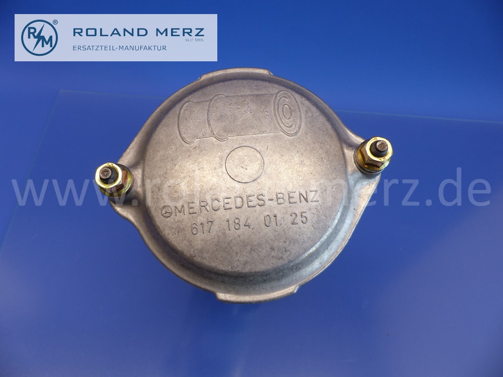 6161800210 oil filter, complete filter housing, Mercedes OM615, OM616, 240D, Mann 6740473153, original Mercedes spare-part, NOS