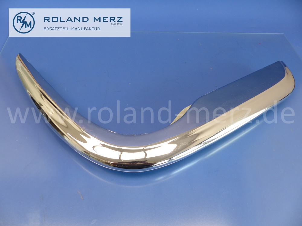 1128850601 Stoßfänger, Oberteil vorne rechts, Mercedes W111, W112, Original Mercedes Neuteil, NOS 