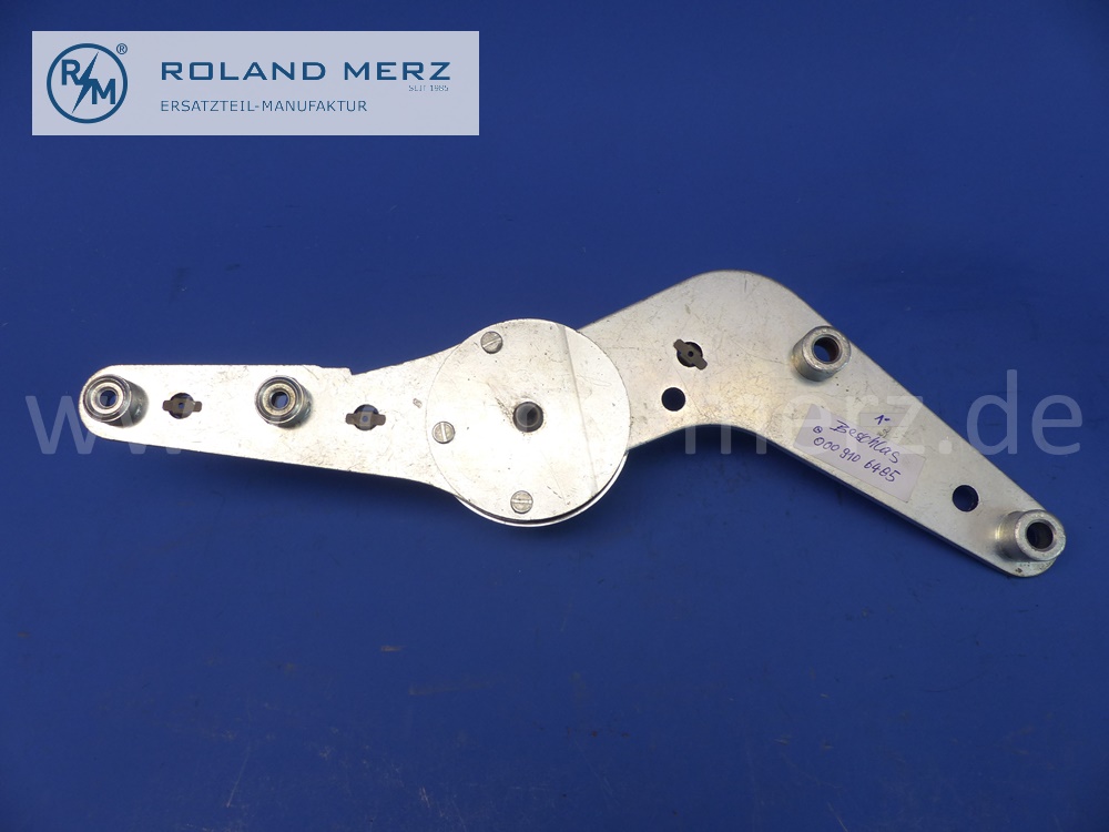 0009106485 assembly seat backrest adjustment right, front seat right, with hand wheel, Mercedes W108, W109, W114, W115, original Mercedes spare-part, NOS
