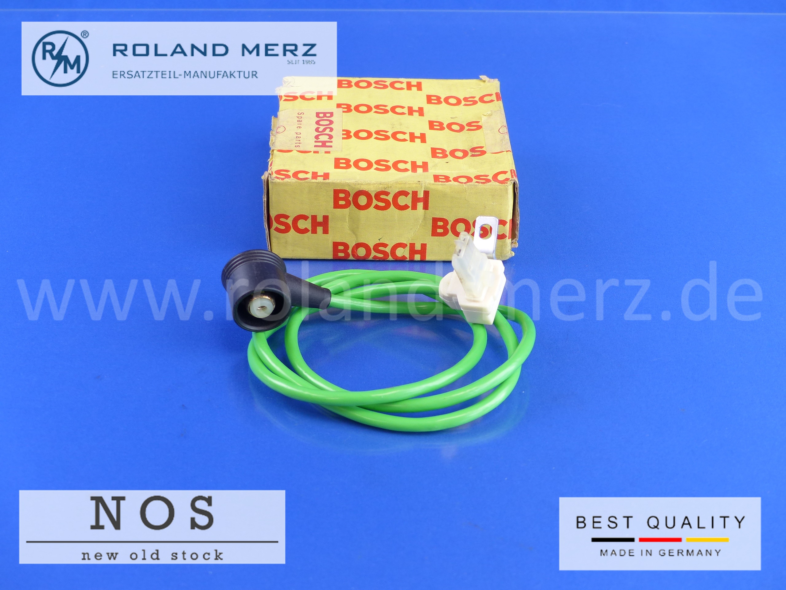 P1190158 1234431335 Zündleitung geschirmt zum Verteiler Bosch Mercedes M116 M117