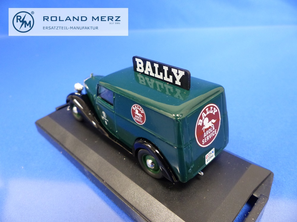 150294-22 Mercedes-Benz 170V Van grün Bally - 150294 Vitesse 1:43 Modell