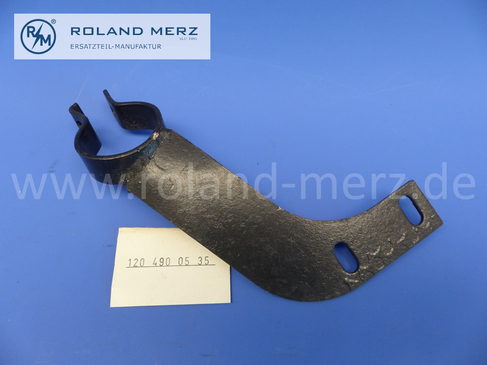 1204900535 Halter Auspuff vorn, Mercedes W120, Ponton 180, Original Mercedes Neuteil, NOS 
