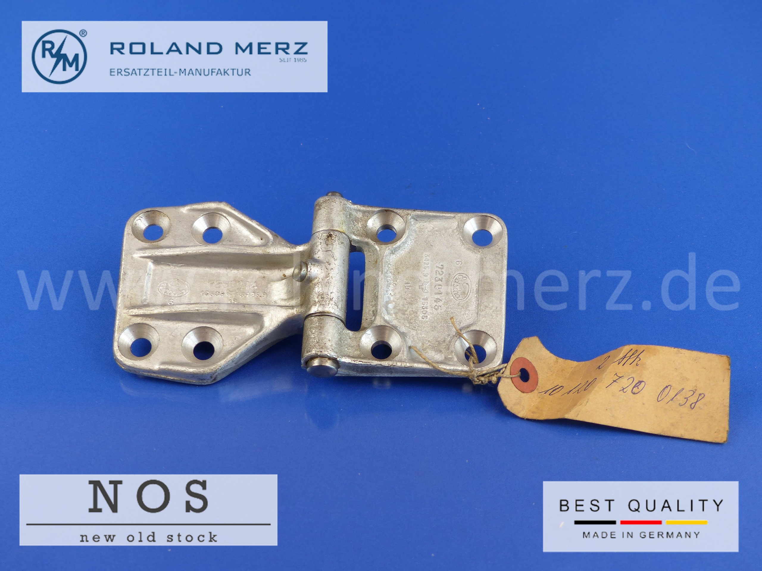 101207200138 Scharnier unten links Mercedes 180 - 220 SE Sedan
