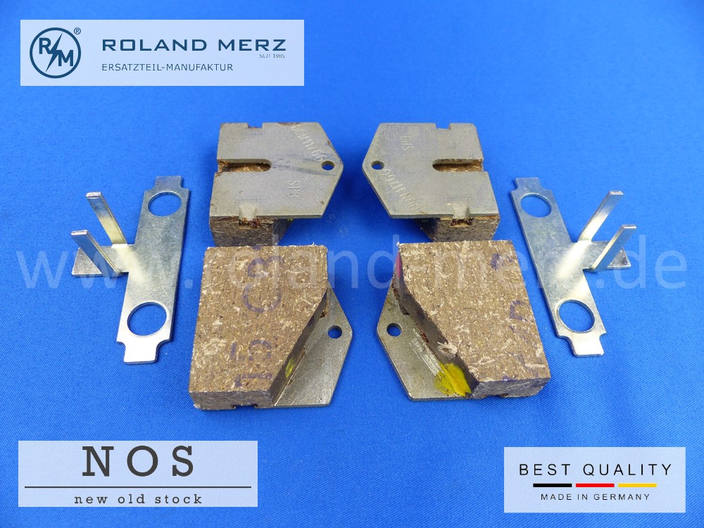 0005860242 ATE brake blocks, complete set, incl. fastenings, Mercedes W112, 300SE, ATE 3.0870-0002.2