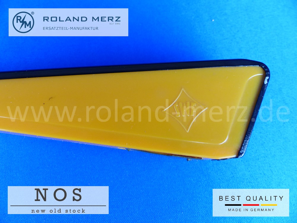 P1110515 Aufbauwinker original SWF Wa 200 schwarz lackiert, 6V 200mm Pfeillänge für Borgward, Hanomag u.a.