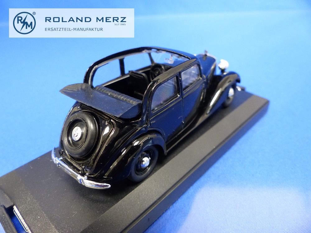 150168-08 Mercedes-Benz 170 V Cabriolimousine schwarz - Vitesse 1:43 Modelll