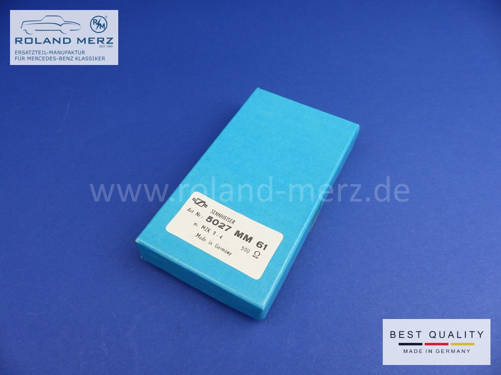 RM0022Katalog Kult Agenten Mikrofon "Sennheiser 5027 MM 61"