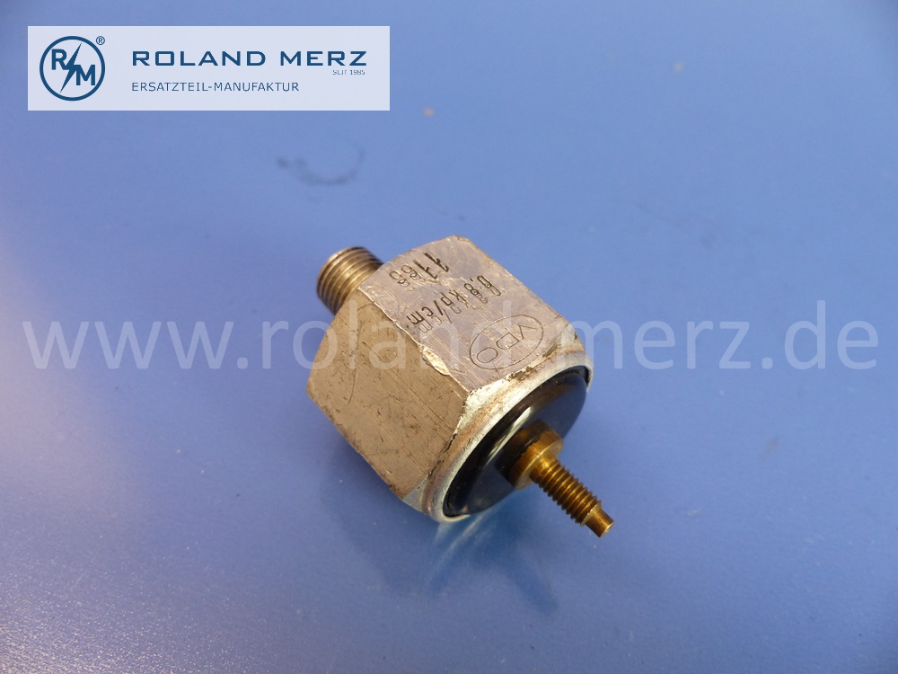 0005424317 Geber Öldruck, Öldrucksensor, VDO 1166, Mercedes 319, 321, 328, 352, 411, 0,8 kp/cm2, E: 0005423317, Original Mercedes Neuteil, NOS