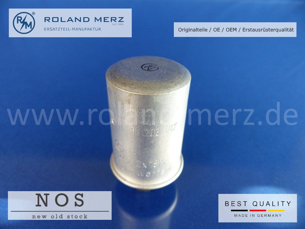 Blinkgeber 0 336 203 007 Bosch 24 Volt 2 x 18 Watt Original Bosch Neuteil NOS