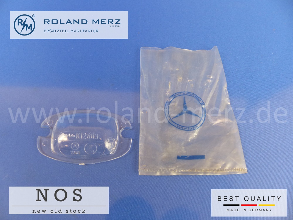 0008260067 Lichtscheibe Kennzeichenbeleuchtung Mercedes W110 W111