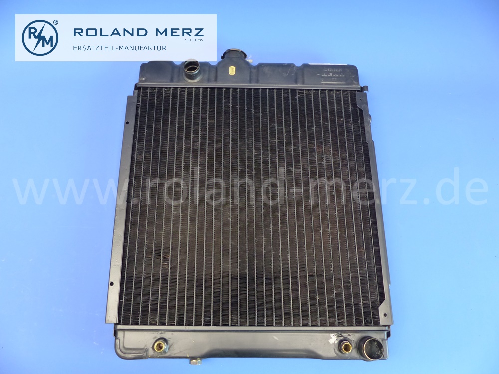 1115010001 Kühler, Wasserkühler, Wärmetauscher, Zusatzkühler Automatikgetriebe, Mercedes W111, 49,5 x 58 cm, Original Mercedes Gebrauchttteil, NOS - geprüft - 