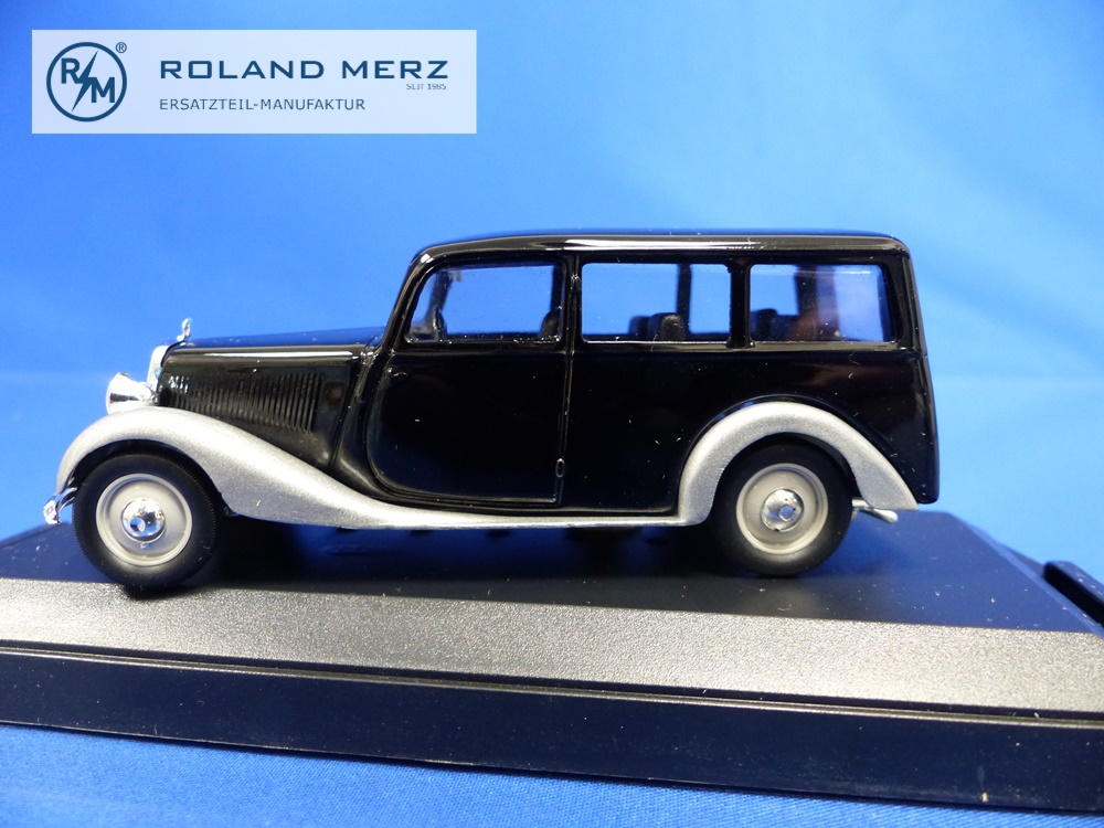 150350-05 Mercedes-Benz 170V Van Mercedes-Benz schwarz-silber 1939 - 1942 - 150350 Vitesse 1:43 Modell
