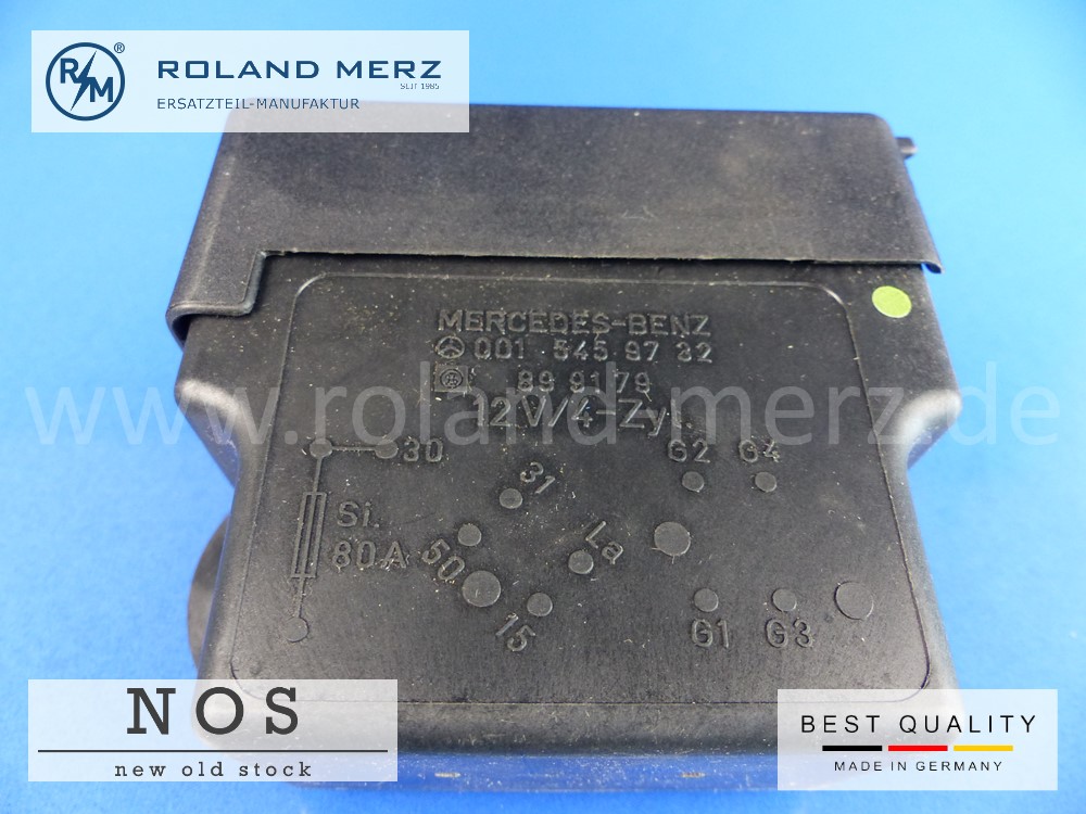 Steuergerät / Vorglührelais 001 545 97 32 Wahlweise 002 545 05 32 Mercedes W 123 200D, 240D, W 124 E 200 D, TD