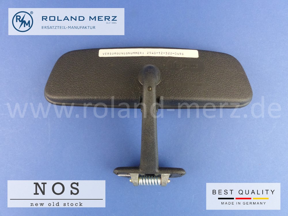 Innenspiegel komplett mit Montagesatz für Mercedes G-Modell W 460 - 463/ Puch Versorgungsnummer 2540-12-322-0498