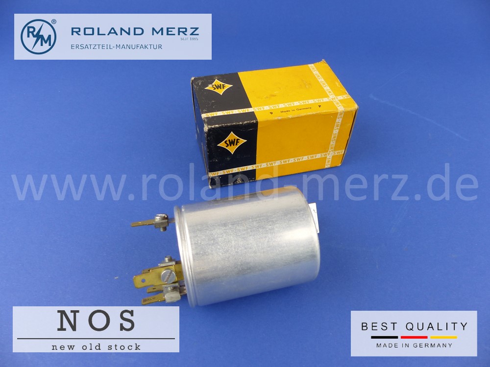 P1100816 Blinkgeber SWF BGC 200 052, 6 Volt (2+1+1) x18 Watt für VW Bus / Transporter mit Anhänger