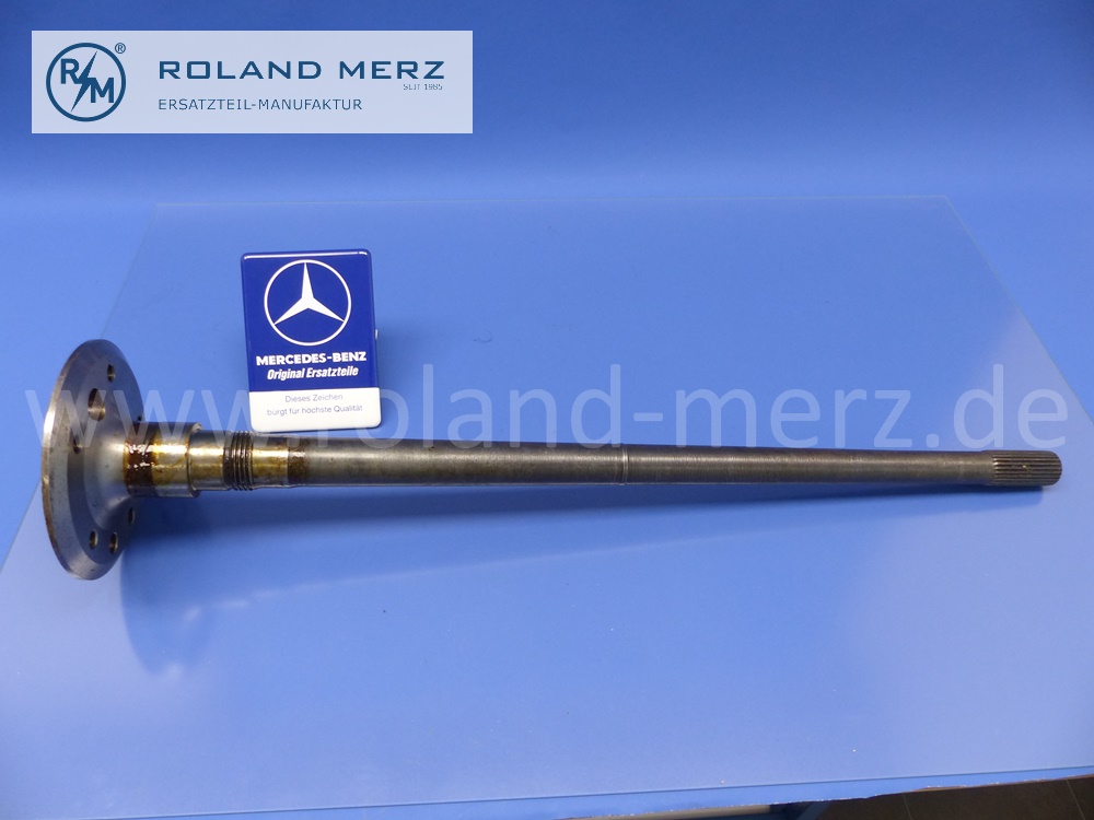 1113571101 Achswelle, Hinterachswelle, links, Mercedes W110, W111, Original Mercedes Neuteil, NOS 