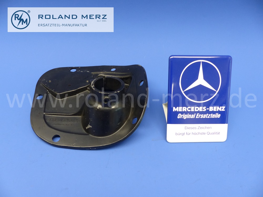 1084620495 Abdeckplatte Lenkungsdurchführung für Rechtslenker, Mercedes W108, W109, W111, W112, Bitte MB-FG mit Nr. vergleichen, original Mercedes Neuteil, NOS 
