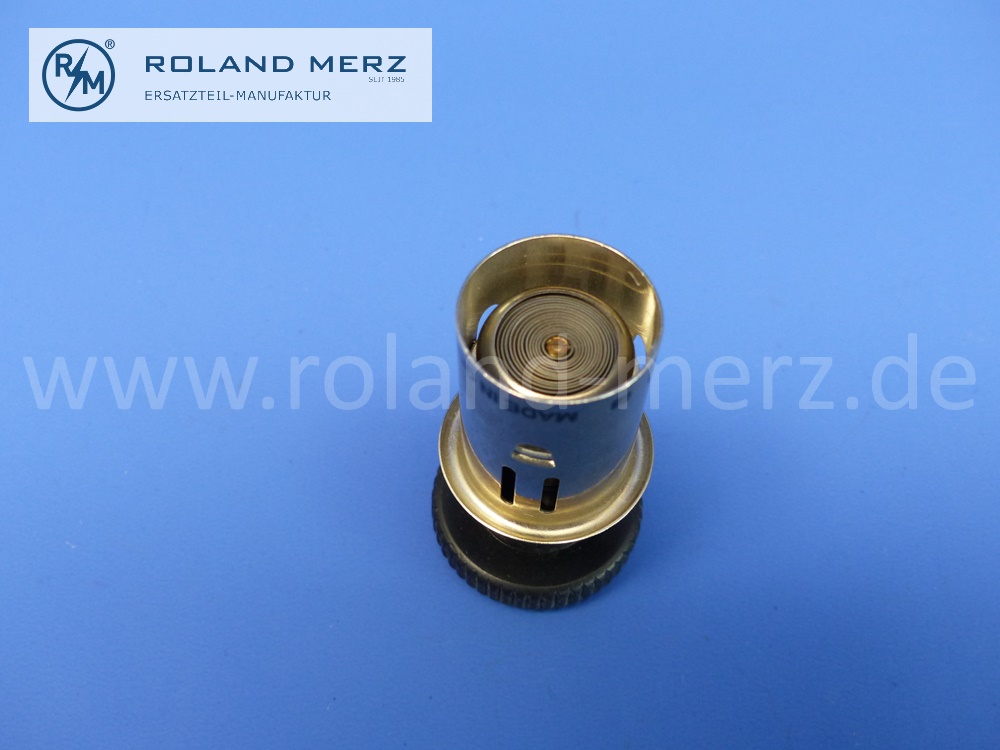 Autofum12V, Zigarettenanzünder, Zigarrenanzünder, 12 Volt, für Youngtimer, Autofum Originalteil, Made in Germany, D 22mm Länge ges. 54mm, D. Knopf 31 mm, Original Scheller-Autofum Neuteil, NOS