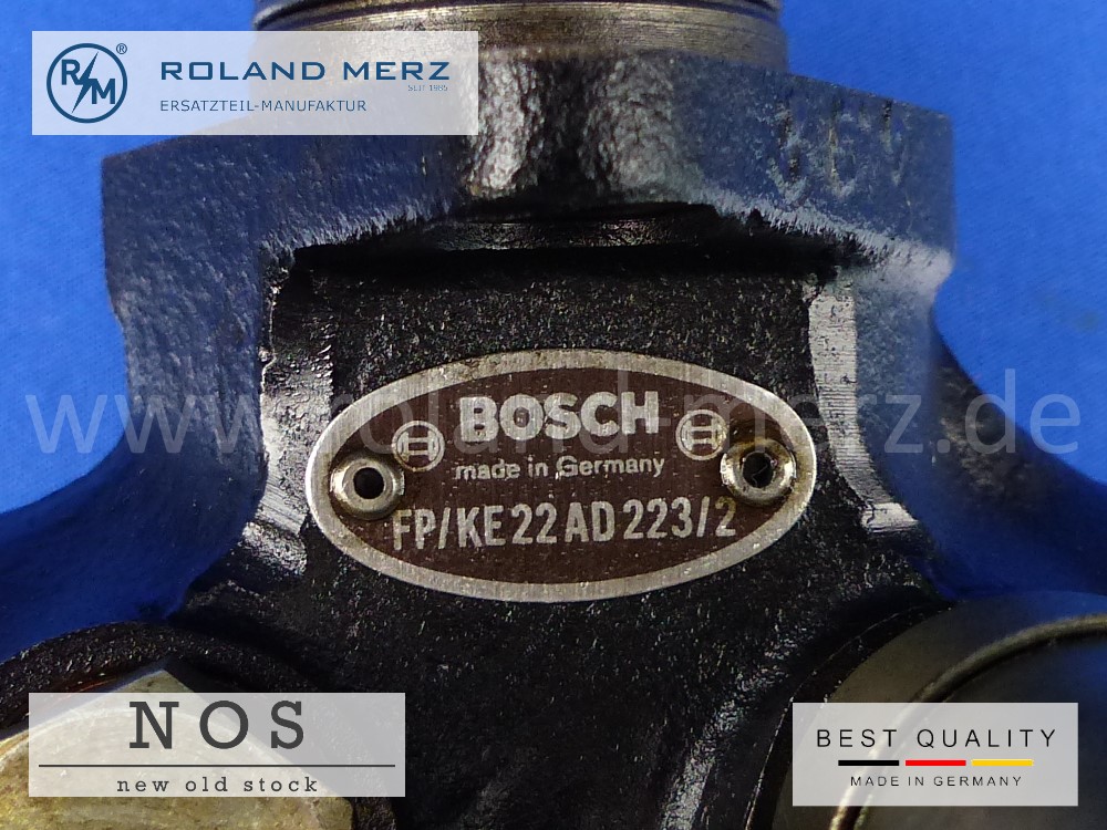 P1130682b Mercedes Kraftstoff Förderpumpe 001 091 15 01 Bosch FP/KE 22AD 223/2 für Mercedes 170D,Da, Db, DS, S-D, 180D,Db