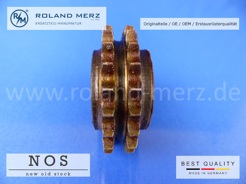 181-052-04-03-003 Kurbelwellenrad 181 052 04 03 Mercedes 170Vb, Sb, S-V, 180 B Original Neuteil NOS
