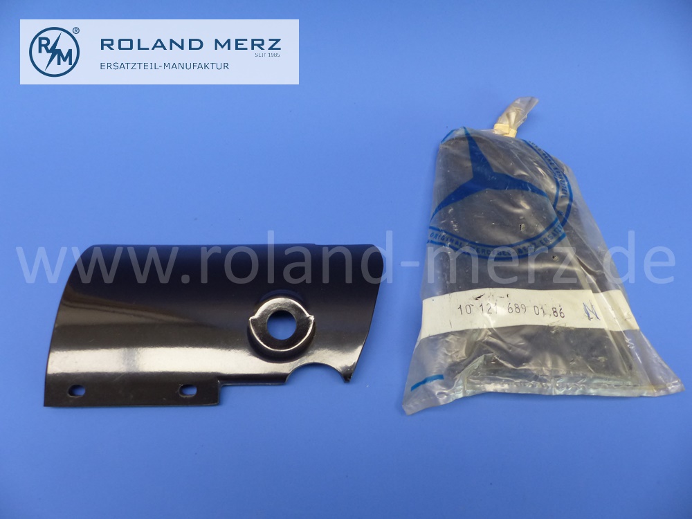 101216890186, 1216890186 Frontplatte Abeckung für Glühanlassschalter aus Bakelit, Mercedes W120, W121, Ponton 180D, 180Db, 180Dc, 190D, 190Db ab FG 024677, LHD, Original Mercedes Neuteil, NOS 