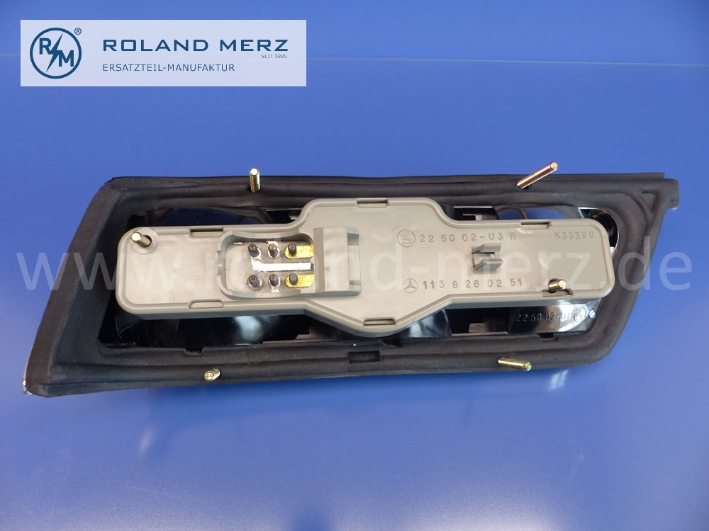 1138201664 Heckleuchte, Schlussleuchte, rechts, komplett, Mercedes W113 Pagode, Original Mercedes Neuteil, NOS 