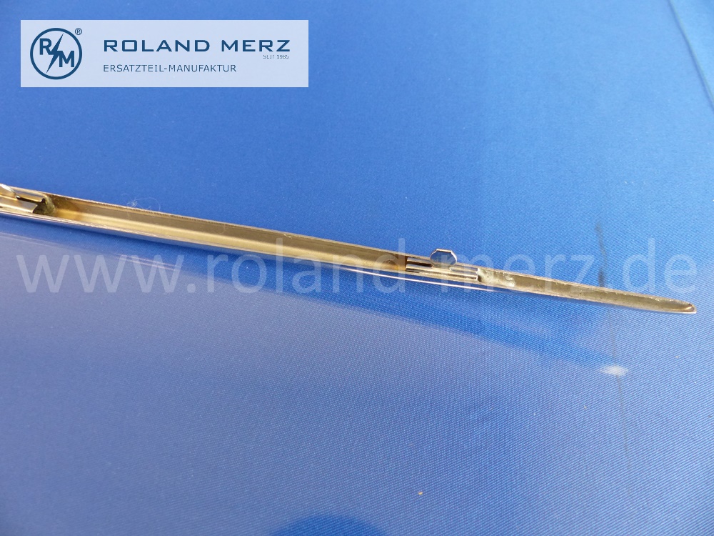 101808800695 1808800695 Zierstab Hinterkotflügel rechts, Mercedes Ponton 220S, 220 SE, Länge 950mm, Original MB-Neuteil NOS 