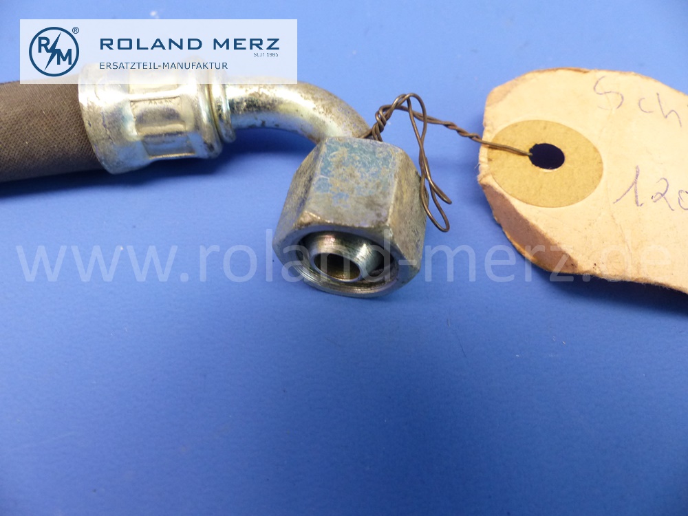 1299970282 Schlauch, Kraftstoffschlauch, an Einspritzpumpe, Länge 270mm, Mercedes M129, M130, Original Mercedes Neuteil, NOS 