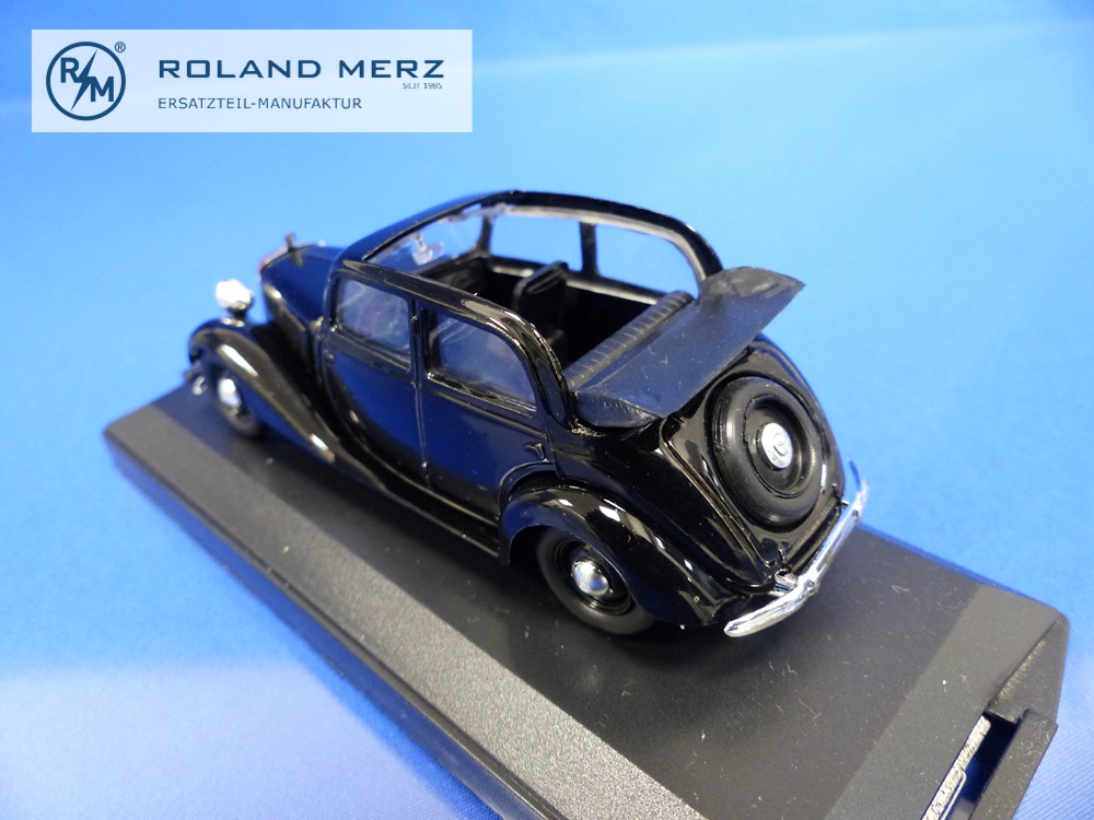 150168-10 Mercedes-Benz 170 V Cabriolimousine schwarz - Vitesse 1:43 Modelll