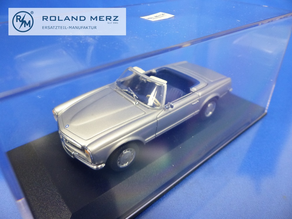 032230-04 Mercedes-Benz 280 SL Cabriolet silber - Minichamps PMA 1:43