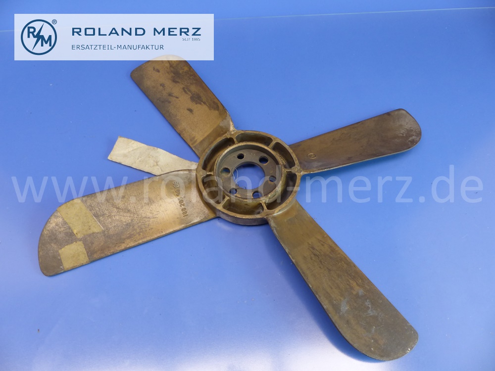 1882050006 Lüfter, Lüfterrad, Lüfterflügel, Mercedes W186, W188, M189, Original Mercedes Neuteil, NOS - Lagerspuren -