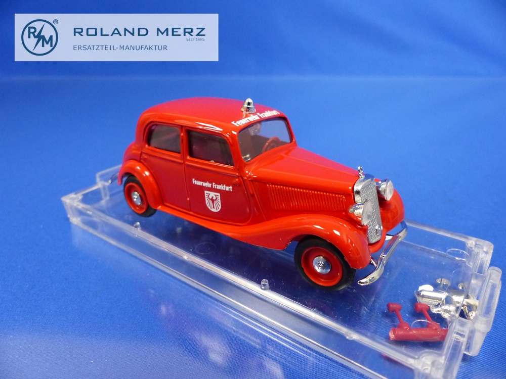 162-21 Mercedes-Benz 170 Van Feuerwehr 1939 - 1959 - 150291 Vitesse 1:43 Modell