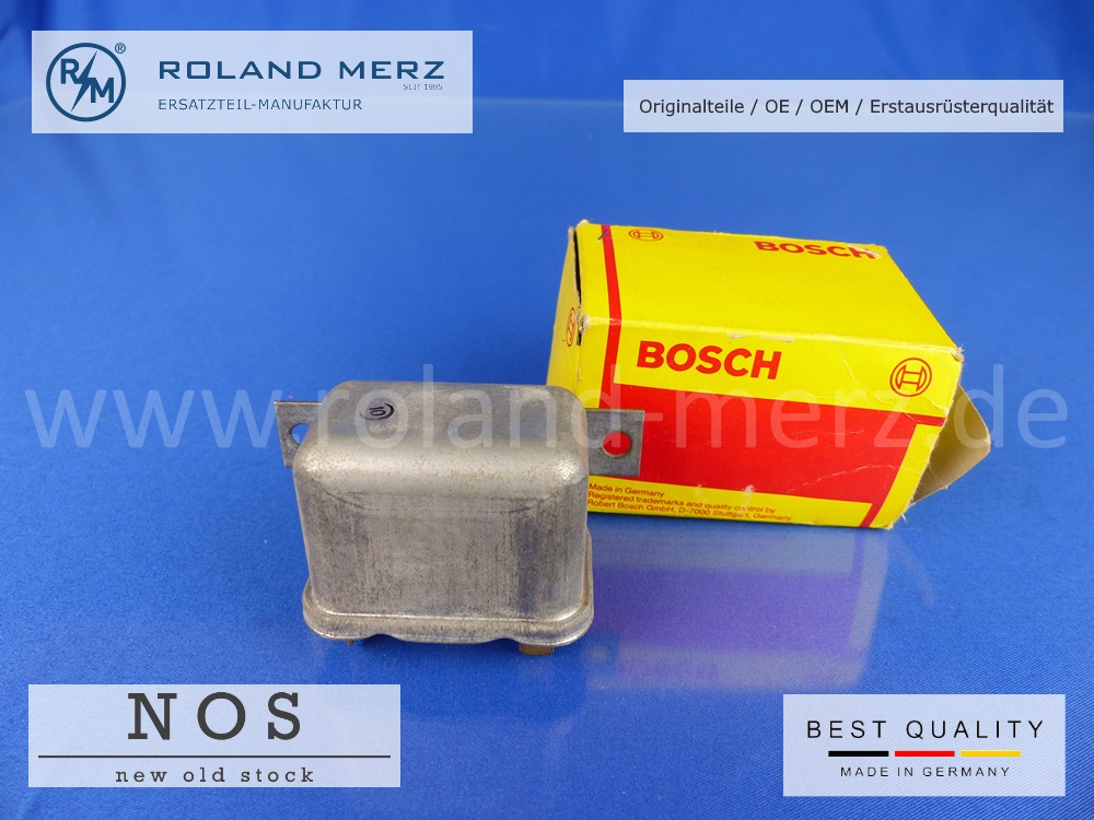 Relais 0 332 003 016 & Volt SH/EB 2/6/2 Bosch Originalausführung NOS mit Metallgehäuse