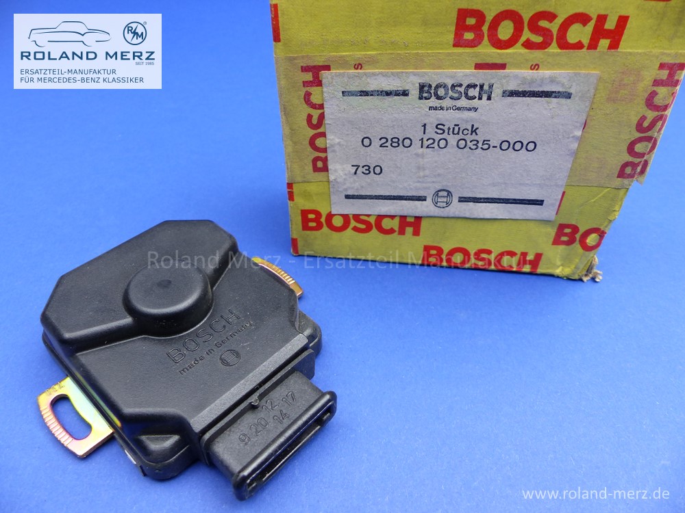 Bosch 0 280 120 035 Sensor, Drosselklappensteuerung für BMW und Mercedes