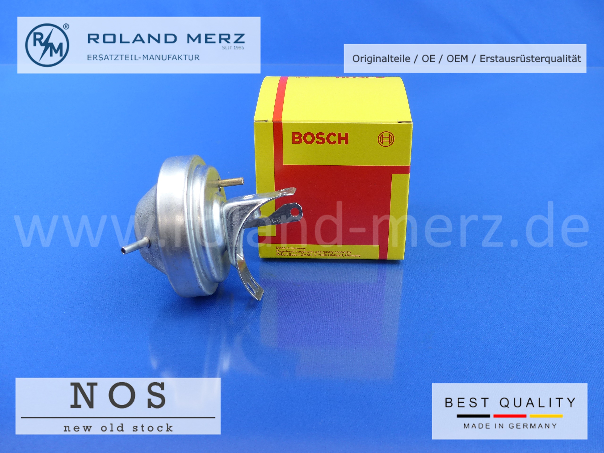 P1160933 Unterdruckdose Bosch 1 237 122 633, Mercedes M 123