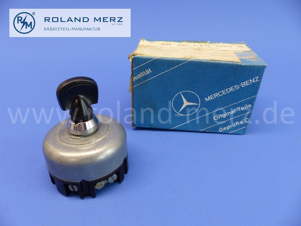 1105400258 rotary switch light, Mercedes 230SL, 220b, 220SEb, 230S, 300SE, 600 W100, various Ponton models, E. 1285400058,, original Mercedes spare part, NOS