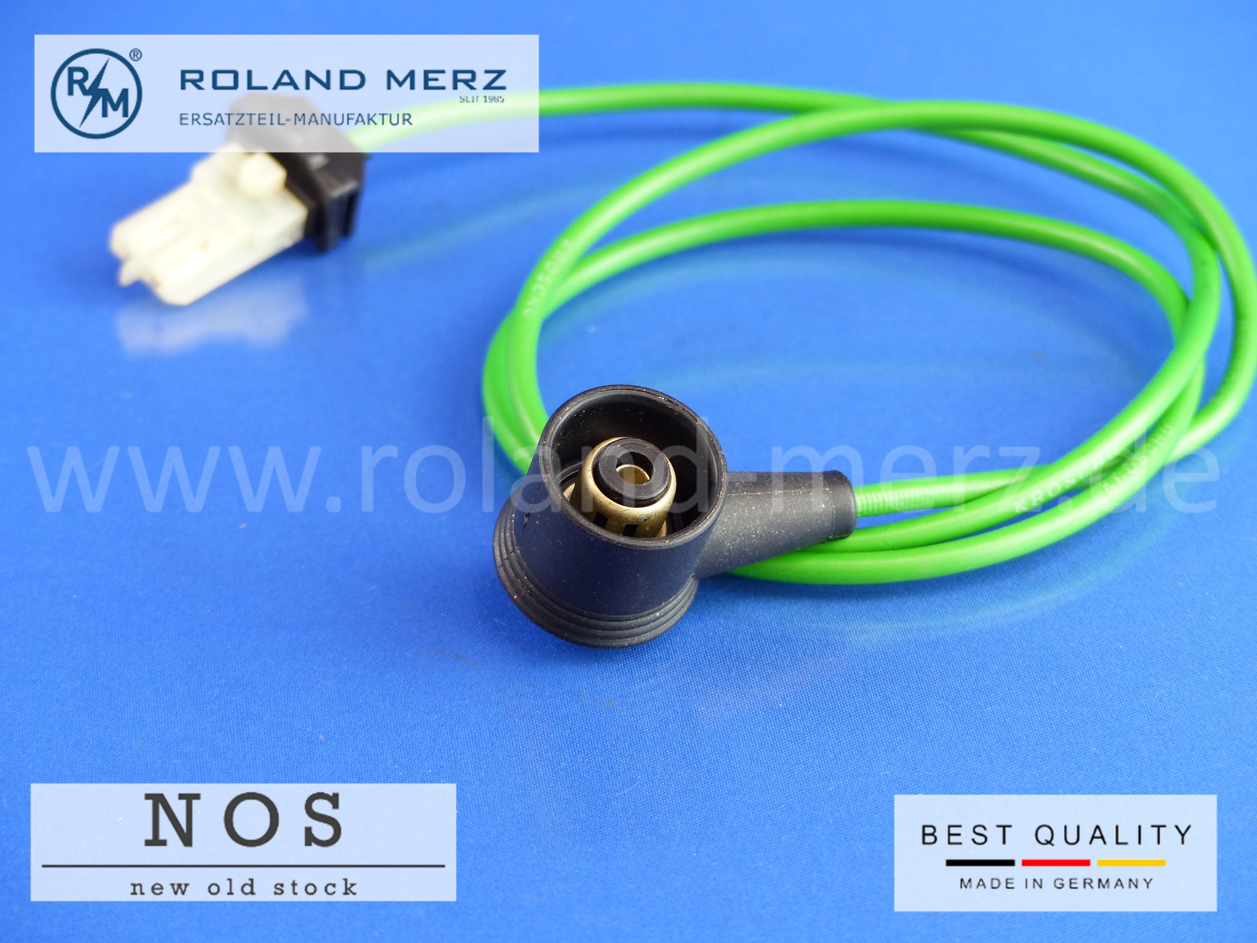 1234431181 Zündleitung geschirmt zum Verteiler Bosch Mercedes M100 M116 M117