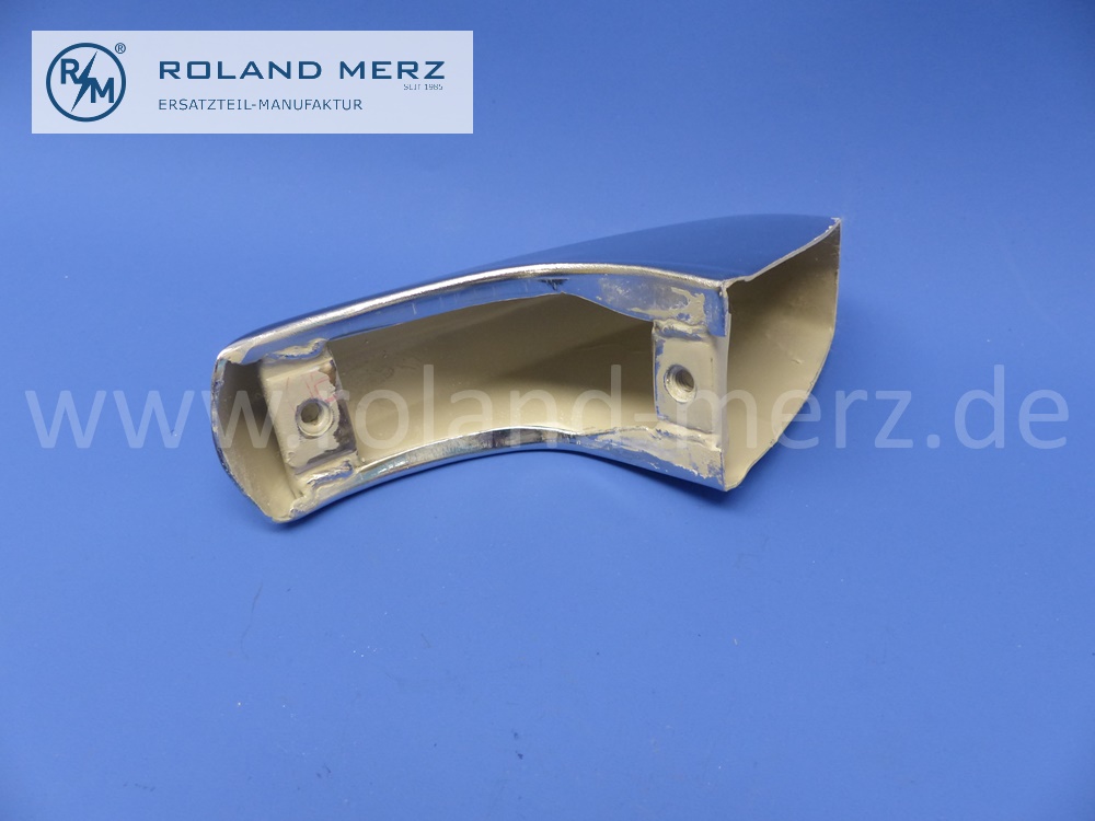 1108800455 Horn Stoßfänger, Stoßfängerhorn vorn rechts und hinten links, Mercedes W110, W120, W121, 180b, 180c, 180Db, 180Dc,190b, 190Db, Heckflosse 190c -230, Original Mercedes Neuteil, NOS 